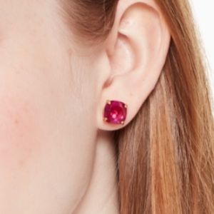 Kate Spade Pink Faceted Stud Earrings